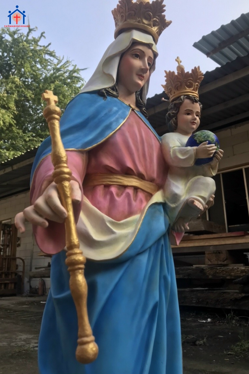 Tượng Mẹ Phù Hộ 1m