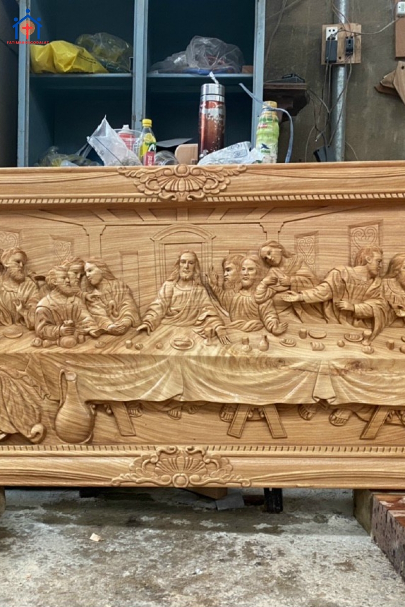 Tranh tiệc ly gỗ