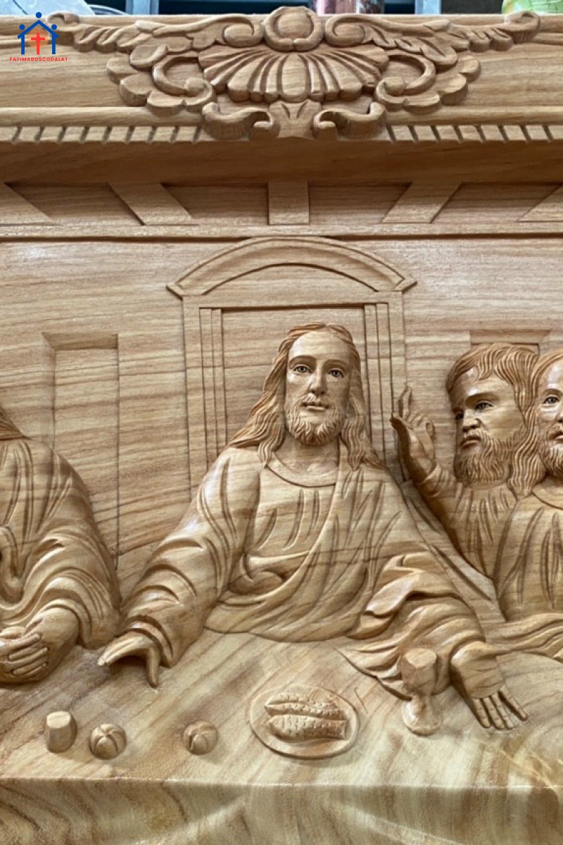 Tranh tiệc ly gỗ