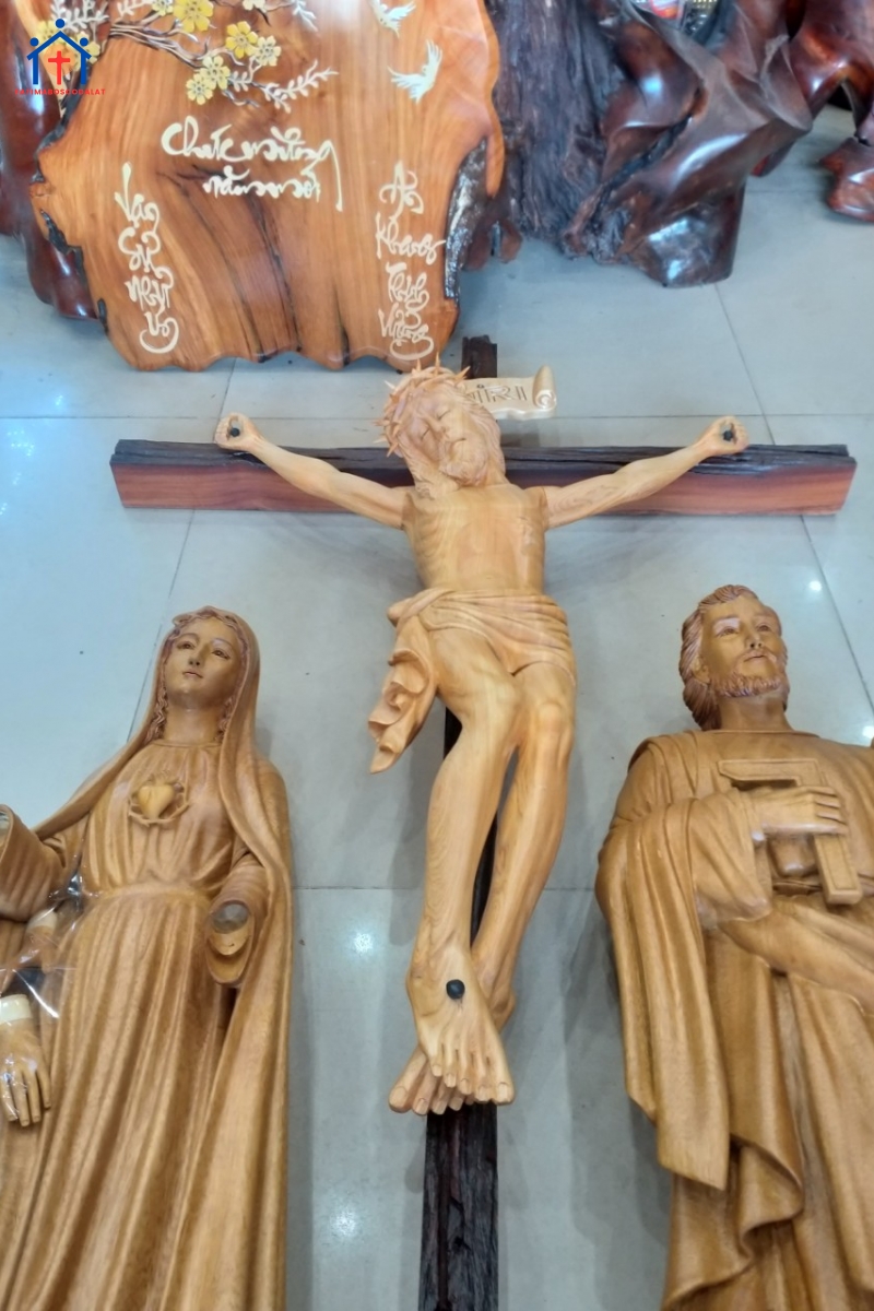 Bộ tượng bàn thờ kt x 80